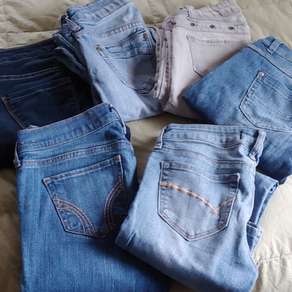 Hollister Denim - Jeans Bundle!! All size 1/2 juniors